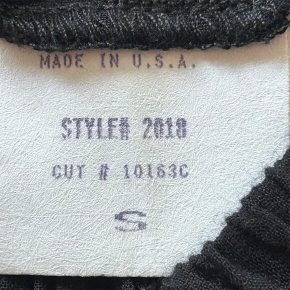 Lucille Skirt Suit Womens Size 6 Black Red 2pc Western Rockabilly Fringe - Picture 3 of 12